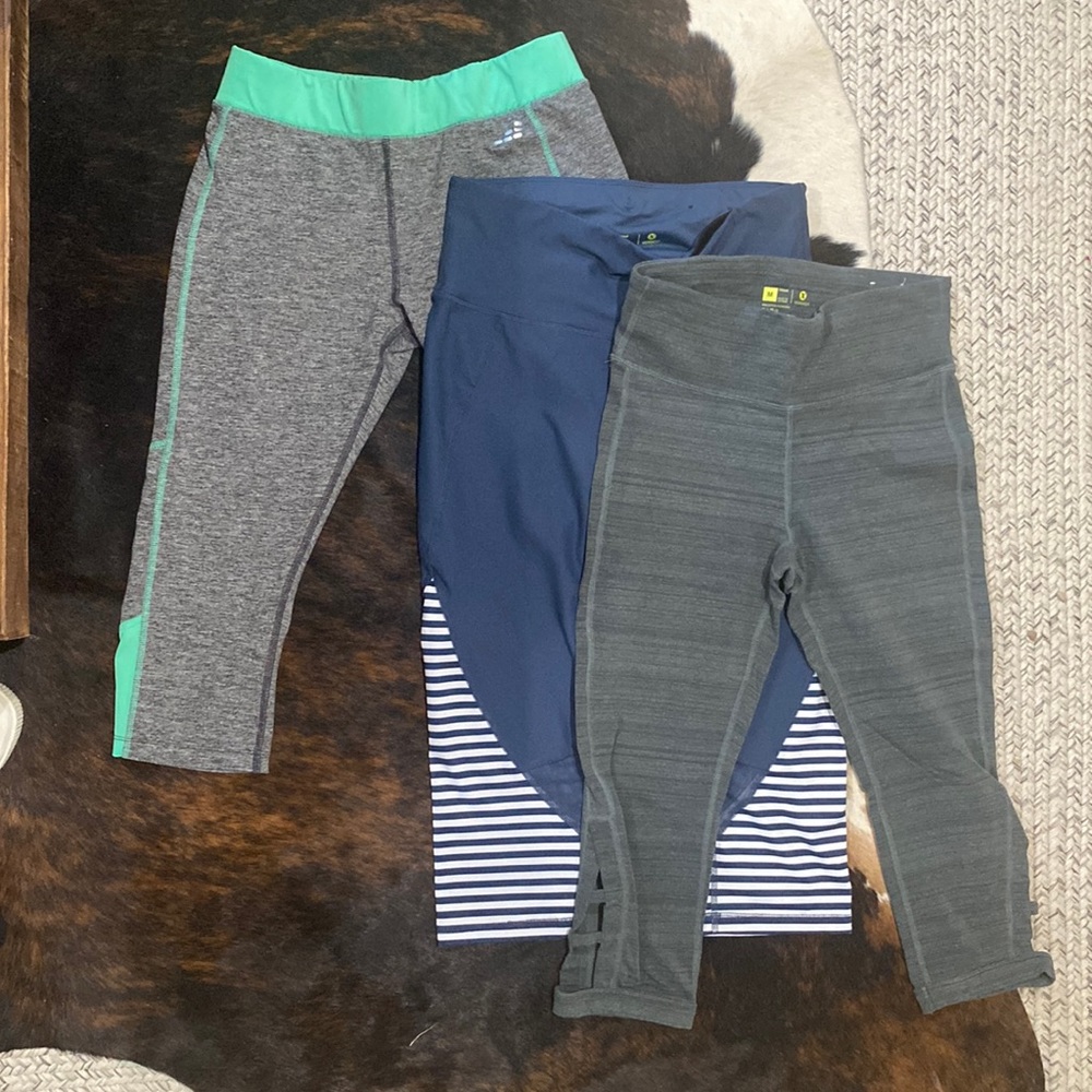 Xersion and BGC ladies size medium capri yoga.